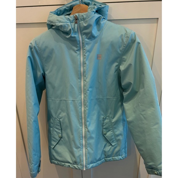 MEC Other - MEC Youth Ski Snow Jacket Size‎ 12 Blue Hooded Winter Coat Outdoor Adventure